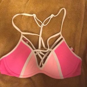 VS Pink two toned XS swimsuit top